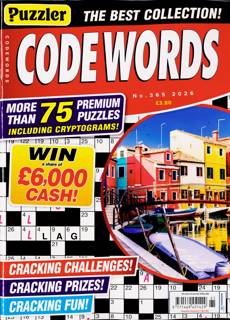 Puzzler Codewords Magazine Issue NO 365