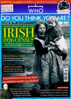 Who Do You Think You Are Magazine Issue MAY 26