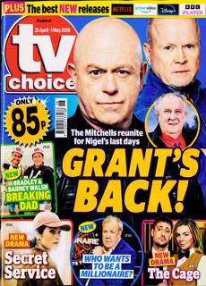 Tv Choice England Magazine Issue NO 18
