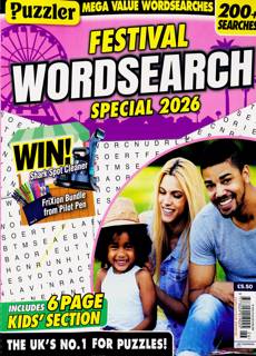Puzzler Wordsearch Special Magazine Issue NO 26
