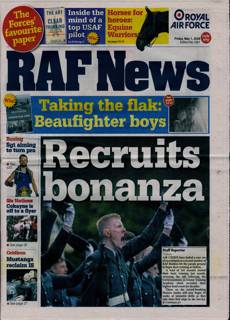 Raf News Magazine Issue NO 1631