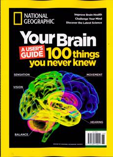 National Geographic Coll Edit Magazine Issue YOUR BRAIN