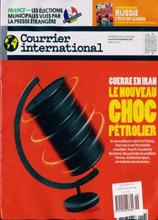 Courrier International Magazine Issue NO1846