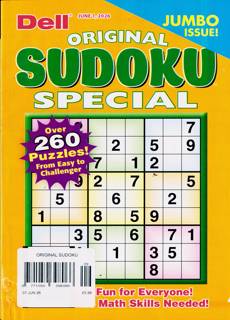 Original Sudoku Magazine Issue 01/06/2026