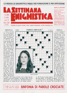 La Settimana Enigmistica Magazine Issue NO 4911