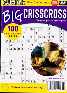 Bumper Big Criss Cross Magazine Issue NO 185