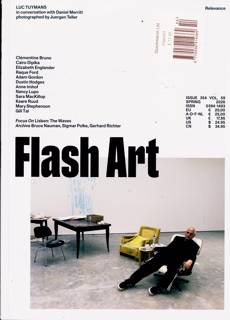 Flash Art Magazine Issue NO354