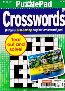 Puzzlelife Ppad Crossword Magazine Issue NO 125