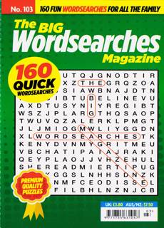 Big Wordsearch Magazine Issue NO 103