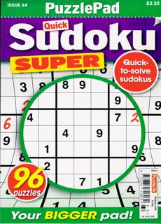 Puzzlelife Sudoku Super Magazine Issue NO 64
