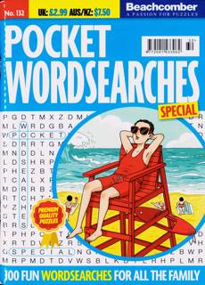 Pocket Wordsearch Special Magazine Issue NO 132