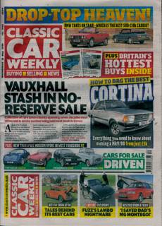 Classic Car Weekly Magazine Issue 13/05/2026
