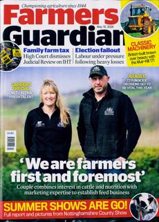 Farmers Guardian Magazine Issue 15/05/2026