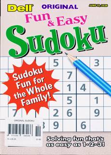 Original Sudoku Magazine Issue 15/06/2026
