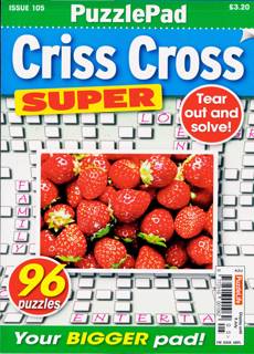 Puzzlelife Criss Cross Super Magazine Issue NO 105