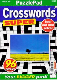 Puzzlelife Crossword Super Magazine Issue NO 105