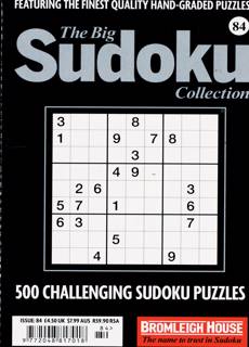 Big Sudoku Collection Magazine Issue NO 84