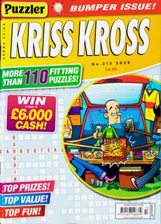 Puzzler Kriss Kross Magazine Issue NO 313