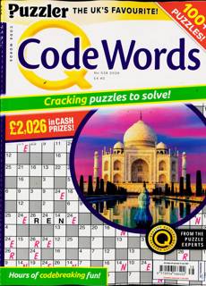 Puzzler Q Code Words Magazine Issue NO 538
