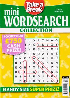 Tab Mini Wordsearch Coll Magazine Issue NO 6