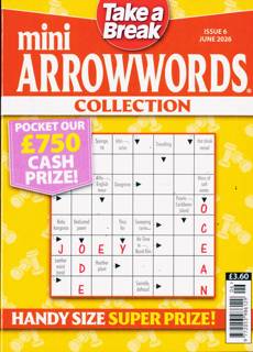 Tab Mini Arrowwords Coll  Magazine Issue NO 6