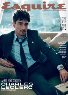 Esquire France - Charles Leclerc - Gold Magazine Issue NO 1 GOLD