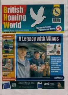 British Homing World Magazine Issue NO 7839