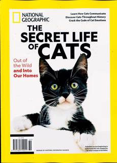 National Geographic Coll Edit Magazine Issue SECRETCATS
