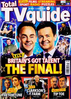 Total Tv Guide England Magazine Issue NO 23