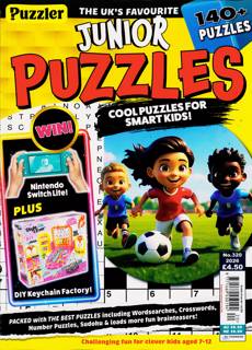 Puzzler Junior Puzzles Magazine Issue NO 320