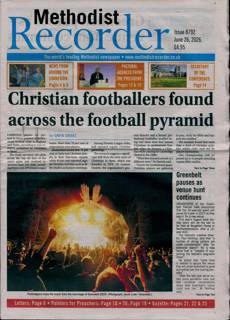 Methodist Recorder Magazine Issue 26/06/2026