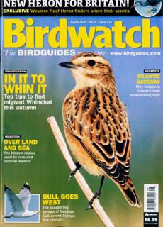 Birdwatch Magazine Issue AUG 26
