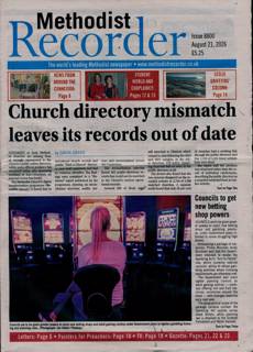 Methodist Recorder Magazine Issue 21/08/2026