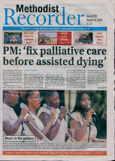 Methodist Recorder Magazine Issue 14/08/2026