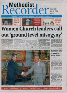 Methodist Recorder Magazine Issue 24/07/2026