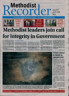 Methodist Recorder Magazine Issue 31/07/2026