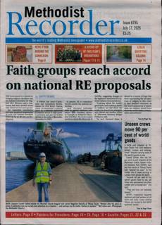 Methodist Recorder Magazine Issue 17/07/2026