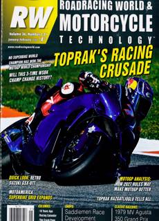 Roadracing World Magazine Issue JAN/FEB26