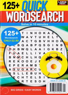 Quick Wordsearch Magazine Issue NO 21