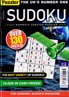 Puzzler Sudoku Magazine Issue NO 282