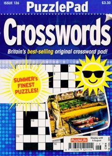 Puzzlelife Ppad Crossword Magazine Issue NO 126