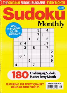Sudoku Monthly Magazine Issue NO 258
