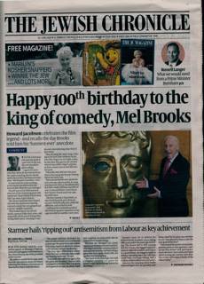 Jewish Chronicle Magazine Issue 25/06/2026
