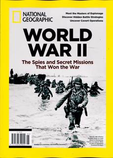 National Geographic Coll Magazine Issue WW2 SECRTS