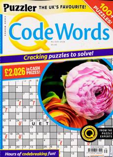 Puzzler Q Code Words Magazine Issue NO 539