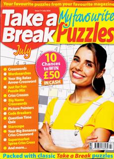 Tab My Favourite Puzzles Magazine Issue NO 7