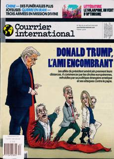 Courrier International Magazine Issue NO1852