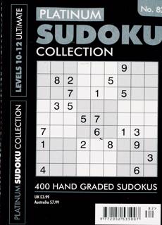 Sudoku Platinum Collection Magazine Issue NO 82
