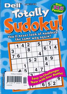 Totally Sudoku Magazine Issue 15/06/2026