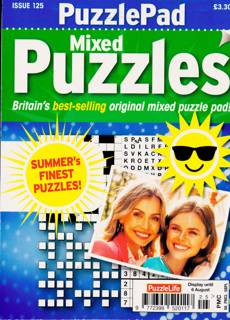 Puzzlelife Ppad Puzzles Magazine Issue NO 125